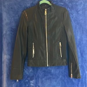 Guess Black Moto Jacket Women’s